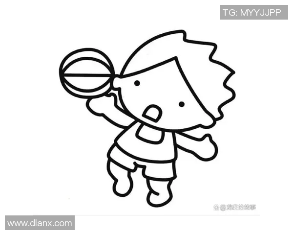 篮球明星扣篮动漫风格创作展现运动激情与青春活力的视觉盛宴